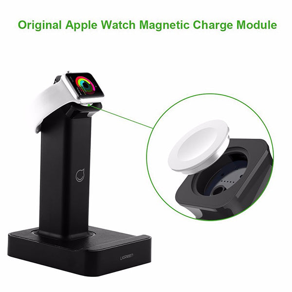 Ugreen Apple Watch Magnetic Charging Dock Black (30361) Chargers & Docking Stations