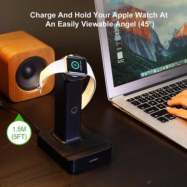 Ugreen Apple Watch Magnetic Charging Dock Black (30361) Chargers & Docking Stations