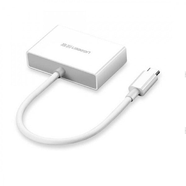 30843 Type C To Hdmi Vga Converter White Monitor/Av Cables & Adapters