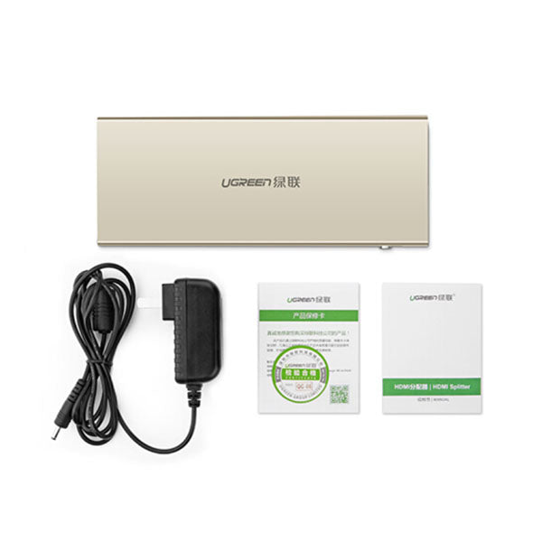 Ugreen Hdmi 1 X 4 Amplifier Splitter Zinc Alloy (40277) Splitters & Combiners