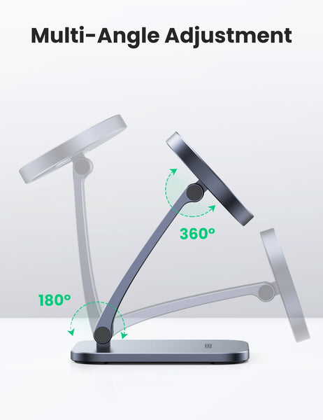 40290 Desk Adjustable And Foldable Aluminum Magsafe Charging Stand