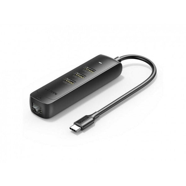 Ugreen 50627 Usb C To A 3 Port Hub With Rj45 Gigabit Ethernet Usb Cables Hubs & Adapters