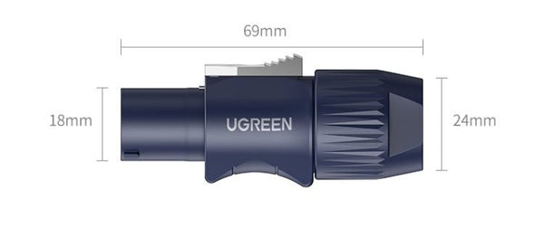 Ugreen 60380 C Nl4fc Connector Audio Cables & Adapters