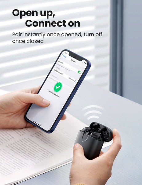 80653 T2 Wireless Black Earbuds