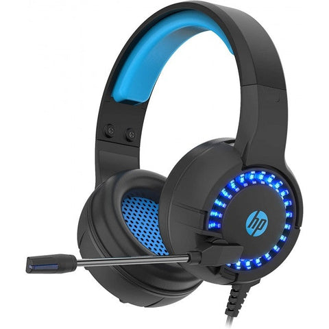 Hp Dhe-8011Um Usb + 3.5Mm With Led Stereo Gaming Headset