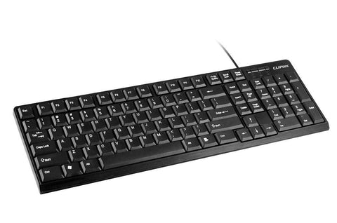 Cliptec Klassic Usb Standard Keyboard (Spill-Resistant Design) Black