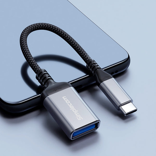 Simplecom Ca131 Usb-C Male To Usb-A Female 3.0 Adapter Cable