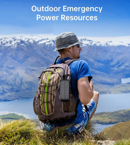 Choetech B657 20000Mah Solar Power Bank Batteries