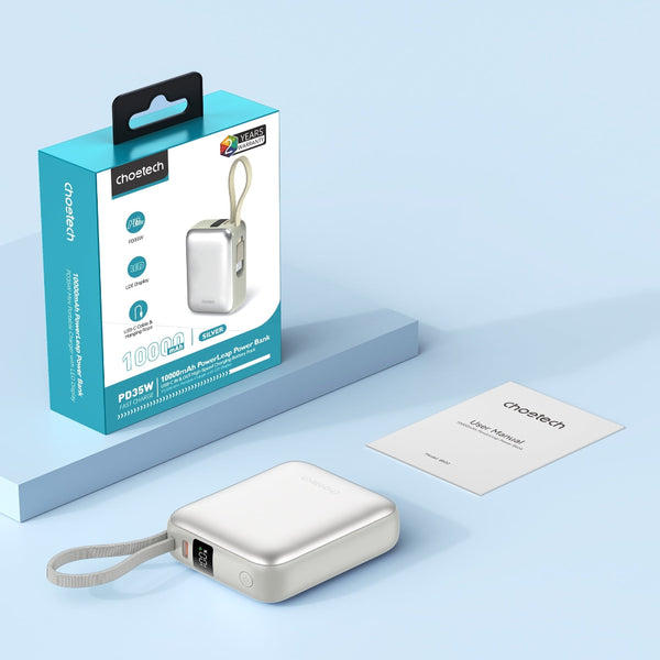Choetech B832 Sl 10000Mah 35W Powerleap Bank Chargers & Cradles