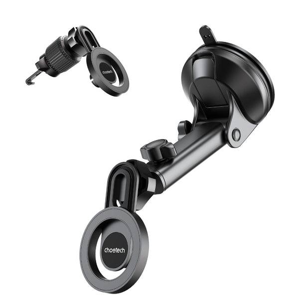 Choetech H01005 Magnetic Car Mount 360 Dgree Rotation Telescopic Arm For Suvs Mounts & Holders