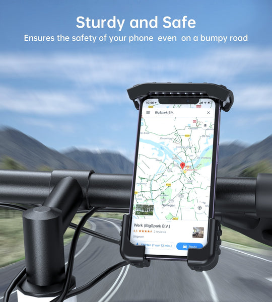 Choetech H067 Gn Mobile Stand For Bicycle (Green) Bike Phone Holders