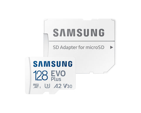 Samsung Mb-Mc128ka Evo Plus Microsd Card 130Mb/S With Adapter
