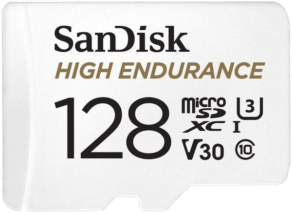Sandisk High Endurance Microsdhc Card Sqqnr 128G Uhs I C10 U3 V30 100Mb/S R 40Mb/S W Sd Adaptor Sdsqqnr 128G Gn6ia Other Interface/Add On Cards