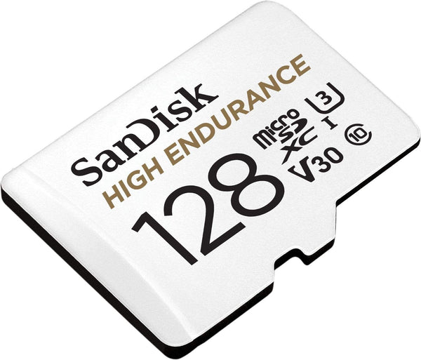 Sandisk High Endurance Microsdhc Card Sqqnr 128G Uhs I C10 U3 V30 100Mb/S R 40Mb/S W Sd Adaptor Sdsqqnr 128G Gn6ia Other Interface/Add On Cards