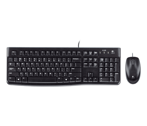 Logitech Desktop Mk120 Keyboard And Mouse (920 002586) Keyboard & Mouse Bundles