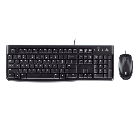 Logitech Desktop Mk120 Keyboard And Mouse (920-002586)