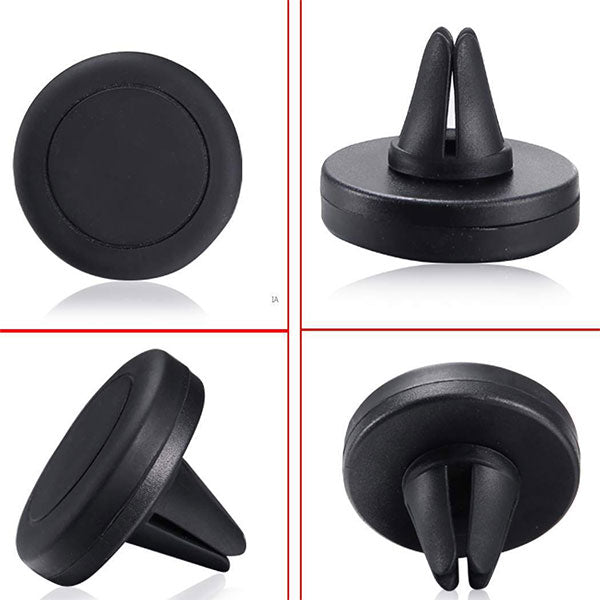 Magnetic Air Vent Mount Black Chargers & Cradles