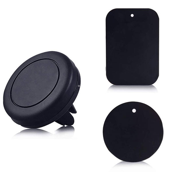 Magnetic Air Vent Mount Black Chargers & Cradles
