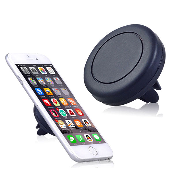 Magnetic Air Vent Mount Silver Chargers & Cradles