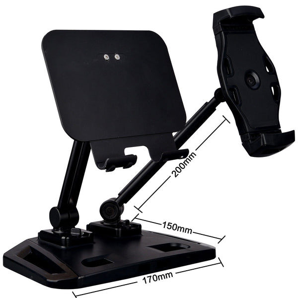 Universal And Double Arm Stand Holder Black Mounts & Holders