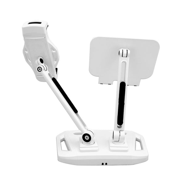 Universal And Double Arm Stand Holder White Mounts & Holders