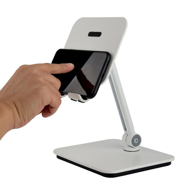 Full Motion 3 In 1 Smartphone Tablet And Notebook Holder White Mounts Stands & Holders