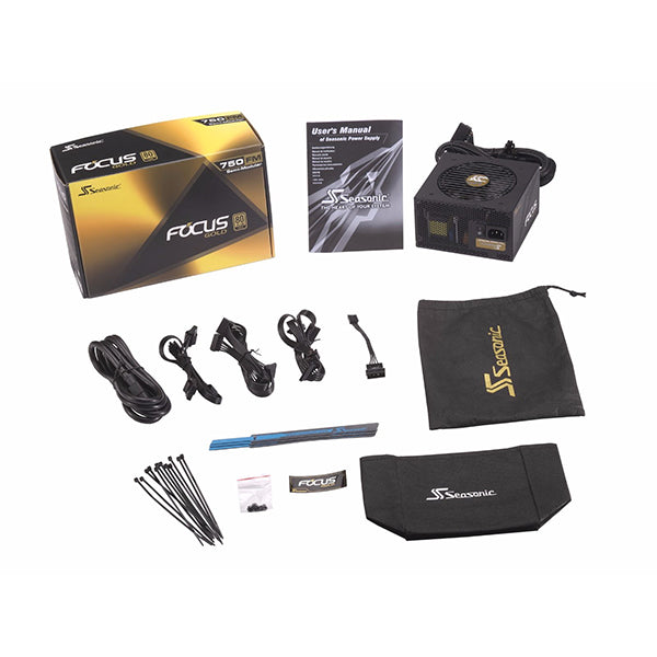 Seasonic 750W Focus Gold Psu (Ssr 750Fm) Power Supplies