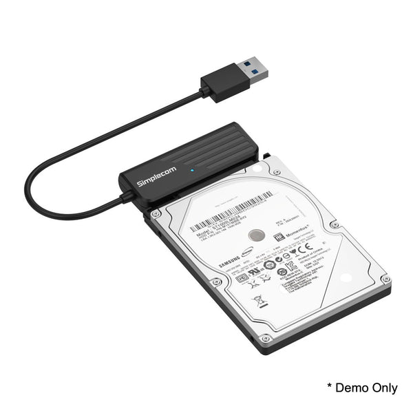 Simplecom Sa205 Compact Usb 3.0 To Sata Adapter Cable Converter For 2.5" Ssd/Hdd Other Drives Storage & Media