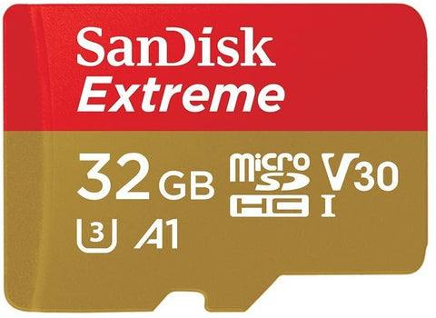 Sandisk Sdsqxaf-032G-Gn6mn 32Gb Micro Sdhc Extreme A1 V30, Uhs-I/ U3, 100Mb/S ,No Adapter