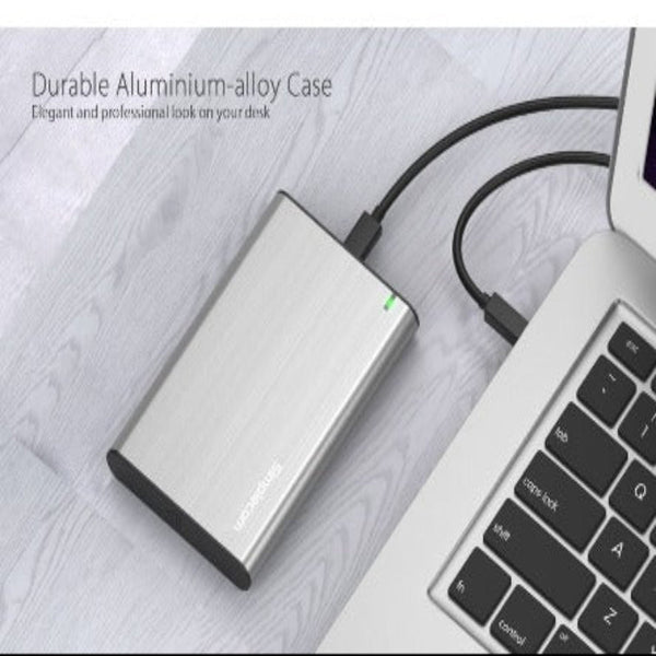 Simplecom Se221 Aluminium 2.5'' Sata Hdd/Ssd To Usb 3.1 Enclosure Gold Drive Enclosures & Docks