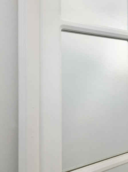 Window Style Mirror - White Arch 100 Cm X 150