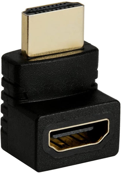 Right Angle 270 Degree Hdmi Male To Female Plug Play Connector Adapter Joiner