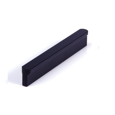 Solid Zinc Furniture Kitchen Bathroom Cabinet Handles Drawer Bar Pull Knob Black 96Mm