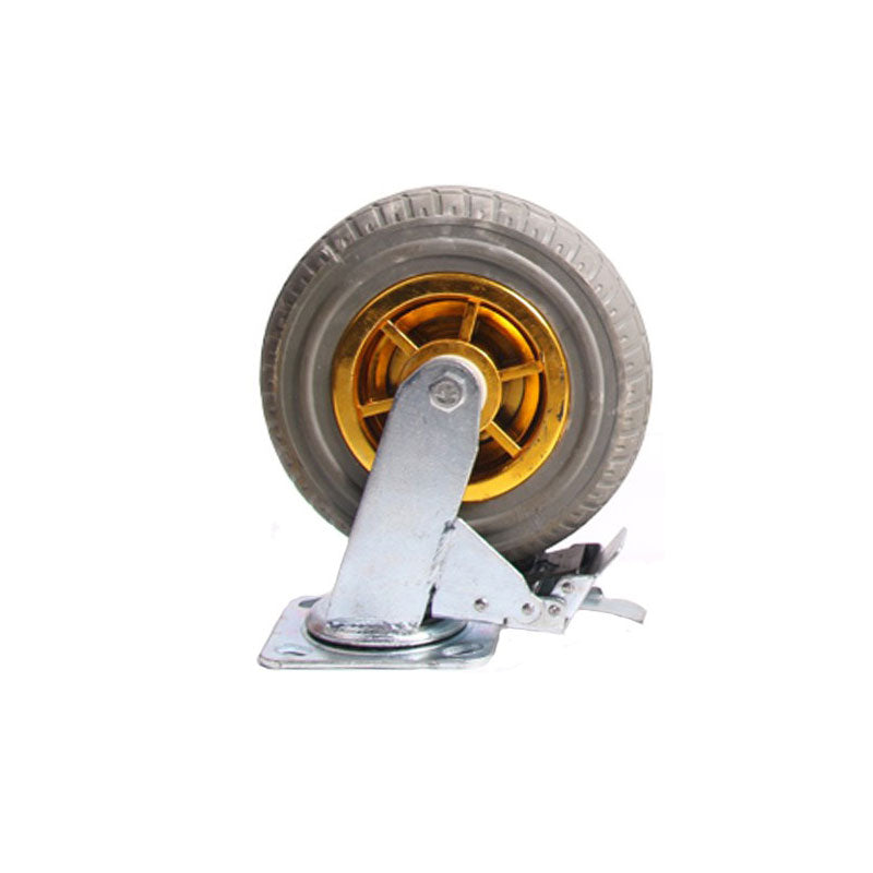 8" Heavy Duty Brake Swivel Caster Wheel Wheels Castortrolley Holds Other Building Materials