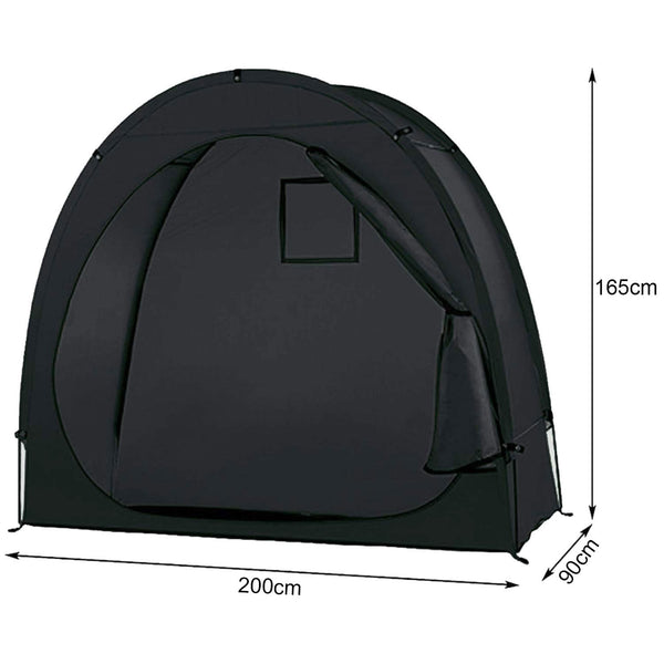 Bike Cover Storage Tent Durable Waterproof Anti Dust Foldable Outdoor Tools Shed Bike Covers