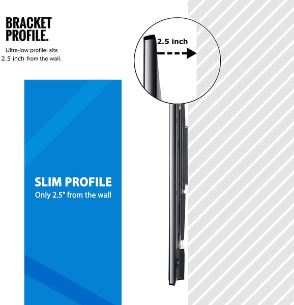 32 70 Inch Fixed Tv Wall Mount Bracket Up To 75Kg Tv Stands & Mounts