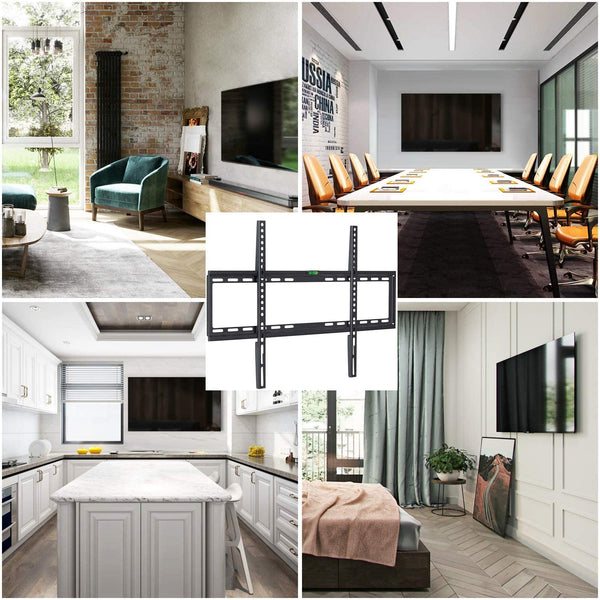 32 70 Inch Fixed Tv Wall Mount Bracket Up To 75Kg Tv Stands & Mounts