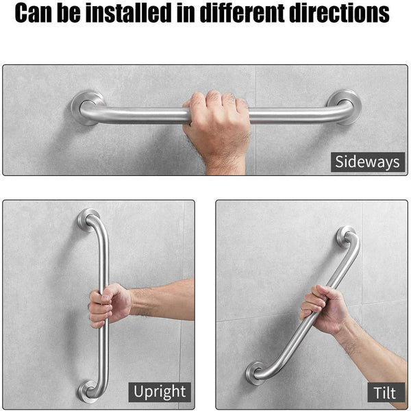 50Cm Stainless Steel Handle For Shower Toilet Grab Bar Bathroom Stairway Handrail Elderly Senior Assist