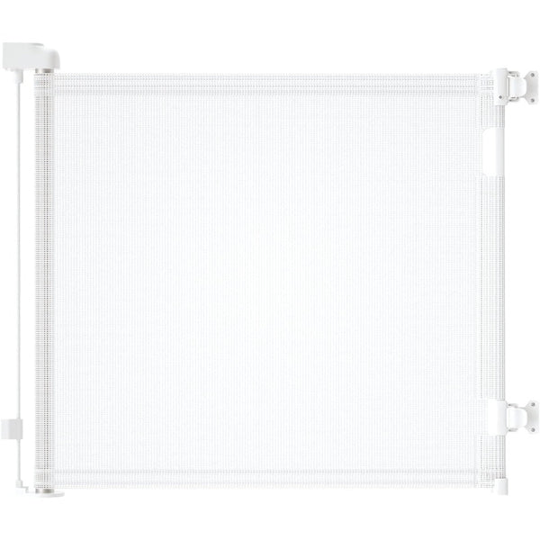 Retractable 3M Doorways Hallways Stairs Little One Gate Dog Pet Indoor Outdoor Safety Gates White Other Baby Proofing