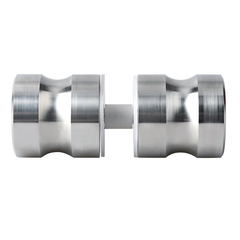 Shower Glass Door Knob Bathroom Round Back To Back Handle Sus304 Brushed Nickel Door Knobs