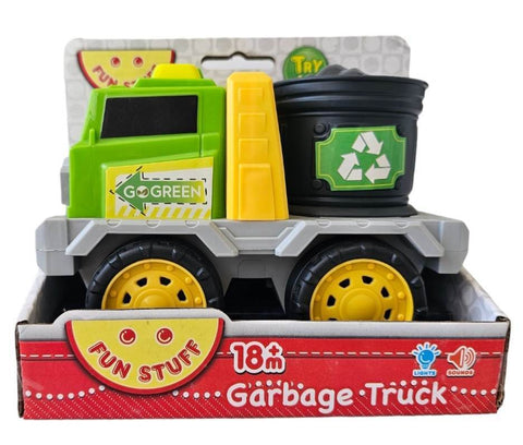 Toy Garbage Truck With Sound And Lights 18M+