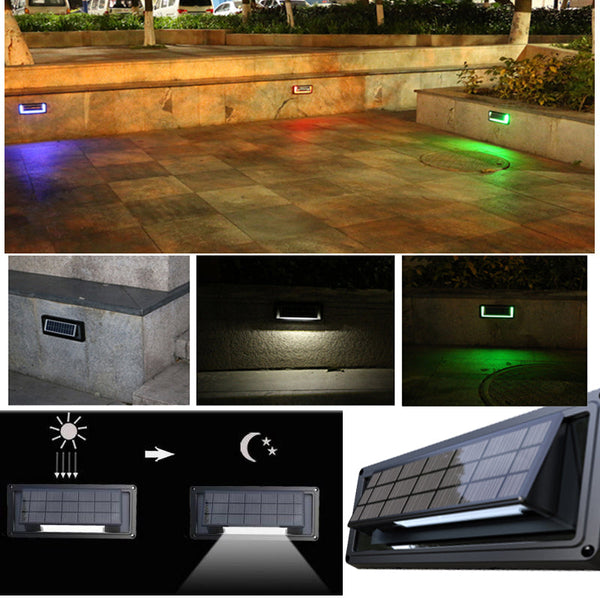 Sunshare Solar Step Lights Landscape & Walkway Lights
