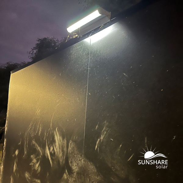 Sunshare Solar Wall Signage Lights Landscape & Walkway Lights