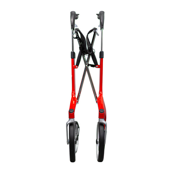 Trust Care Let's Fly Mobility Rollator Wheelie Walker Red Walkers & Canes