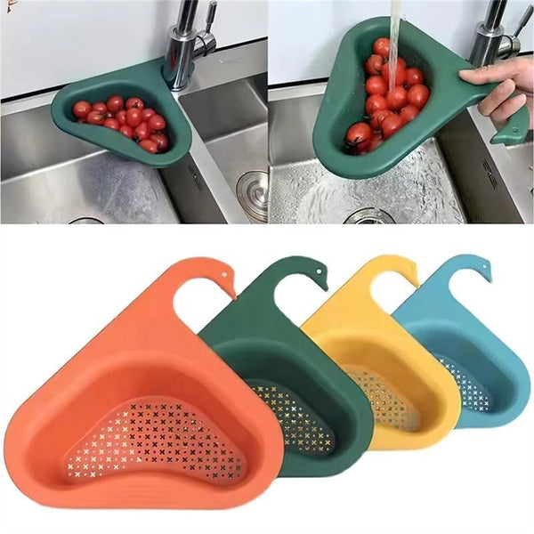 Cookingstuff Drainage Dang Type Non-Perforated Fruit Vegetable Basket Dry Wet Separation