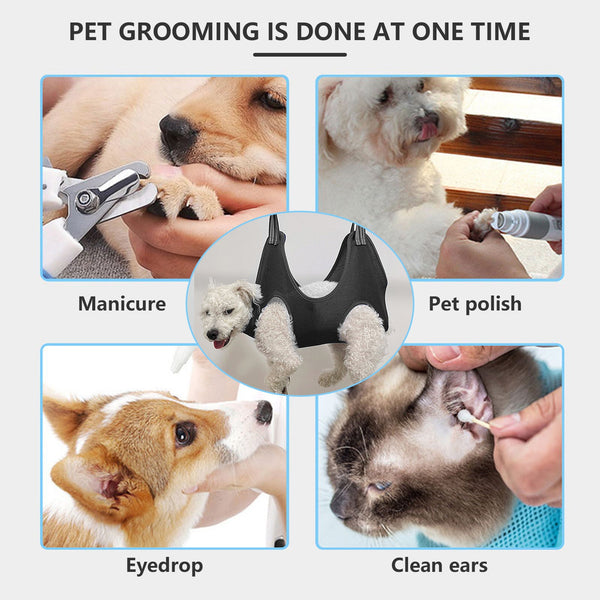 Pawfriends Hammock Helper Pet Dog Cat Bath Grooming Care Trimming Beauty L