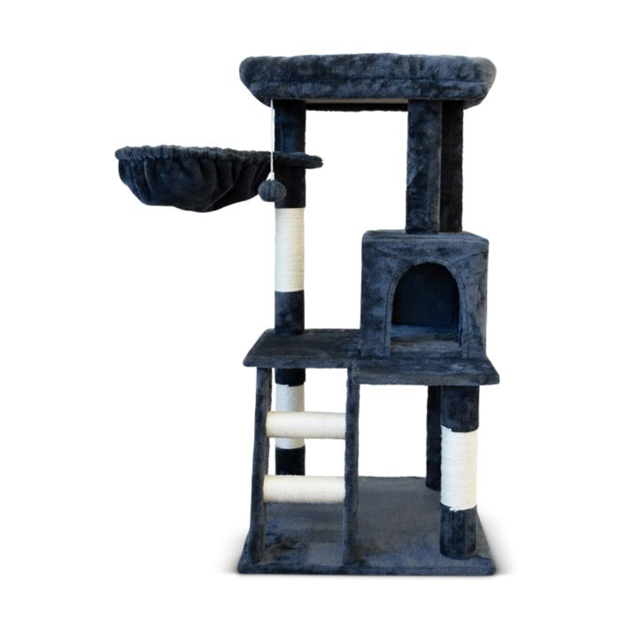 Petwiz 100Cm Luna Premium Cat Tree Scratching Post Furniture & Scratchers