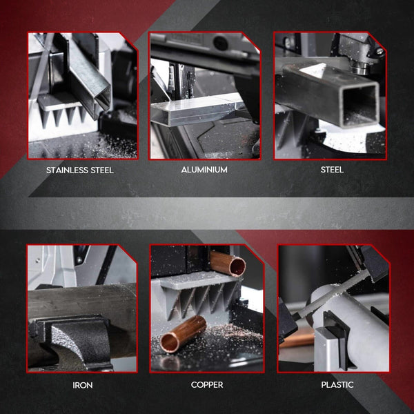 Kingtech Band Saw Cold Cut Metal Off Chop Bandsaw 127Mm Table Saws