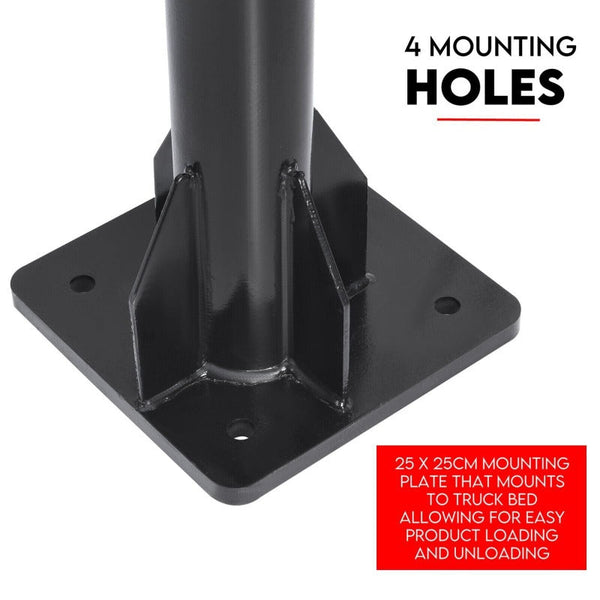 Fiernero 800Kg Electric Hoist Winch Crane 12V Swivel Car Truck Ute Lift 360 Pick Up Engine Hoists