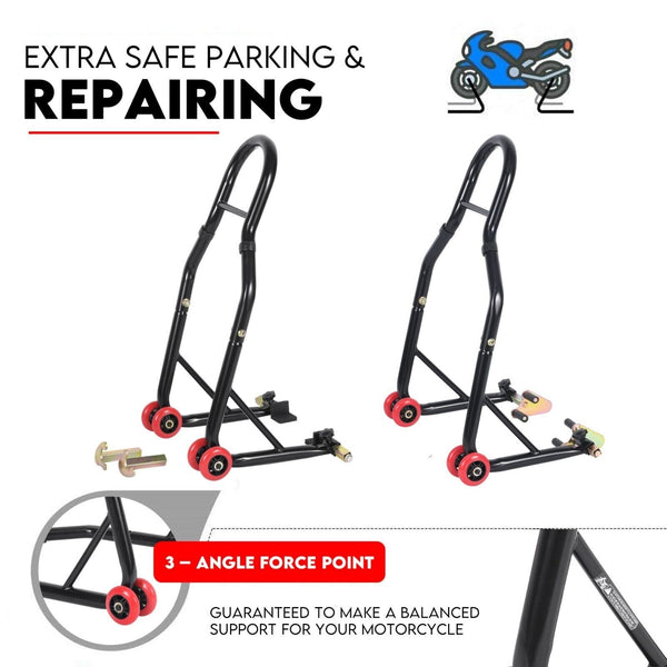 Fiernero Motorcycle Stand Rear And Front Paddock Stands
